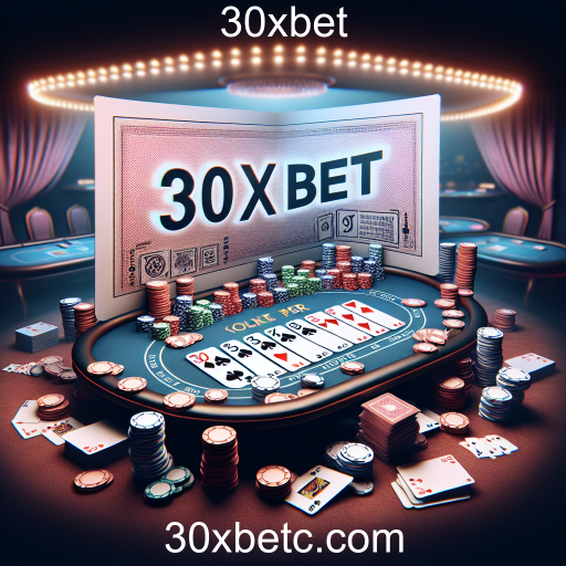 Descubra o Mundo do Poker Online com 30xbet